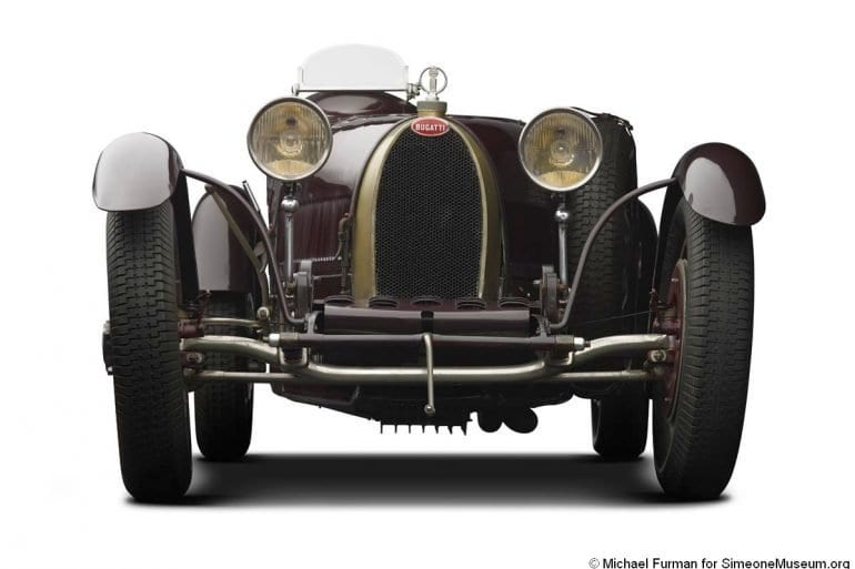 1926 bugatti type 35 front