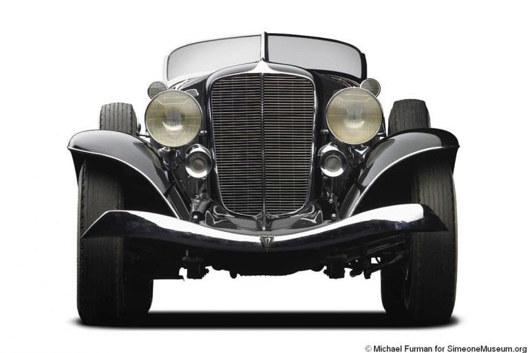 1933 auburn 12 165 speedster front
