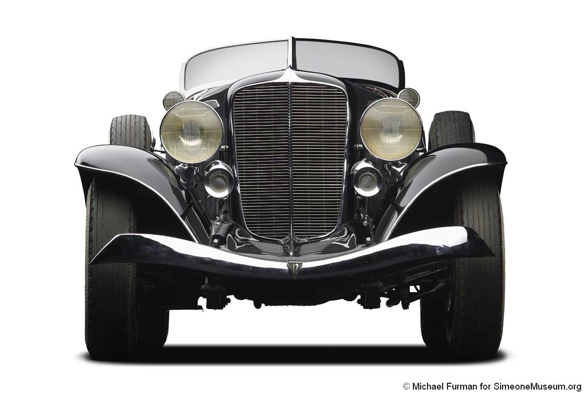 1933 auburn 12 165 speedster front