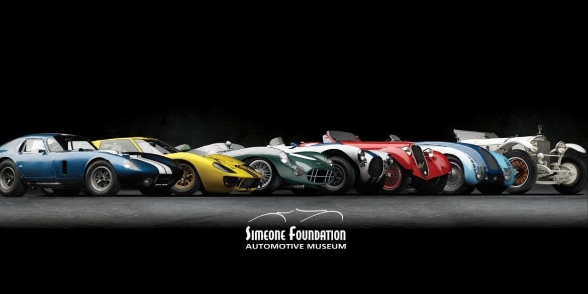 Simeone Foundation Automotive Museum Header