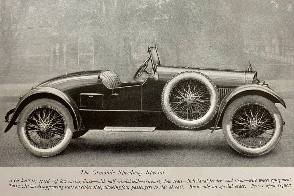 The Ormonde Speedway Special