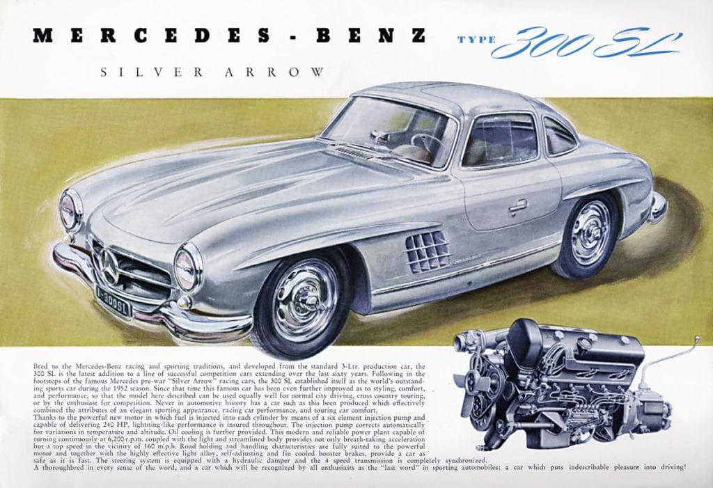 1955 mercedes benz 300sl coupe a historic