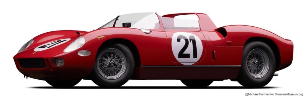 1963 Ferrari 250P front 3q 1