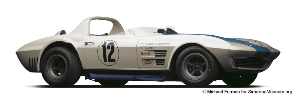 1963 corvette grand sport roadster f3q