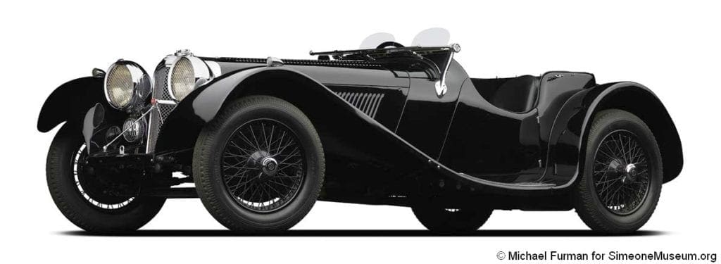 1938 ss 100 jaguar f3q